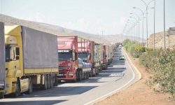 تردد بیش از ۲۰۲ هزار دستگاه وسیله نقلیه سنکین باری از پایانه های مرزی جلفا و نوردوز