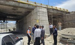 بازدید مدیرکل دفتر نگهداری رویه و ابنیه فنی از پل های تخریب شده آذربایجان شرقی