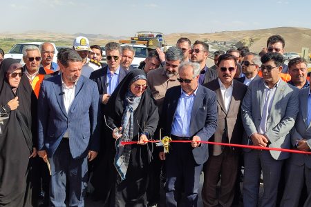 افتتاح پل بیات در آزادراه تبریز – تهران